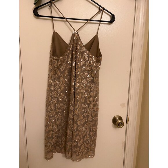 All In Favor Women’s Sequined Sparkly Strappy Party Mini Dress Size S - Picture 6 of 15